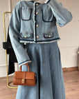 Denim Etekli Takım
