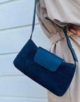 Süet Omuz Çantası